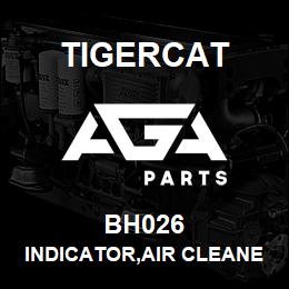 BH026 Tigercat INDICATOR,AIR CLEANER RESTRICTION | AGA Parts