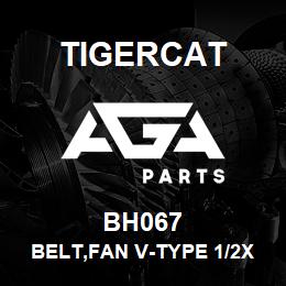 BH067 Tigercat BELT,FAN V-TYPE 1/2X49 1/2LG | AGA Parts