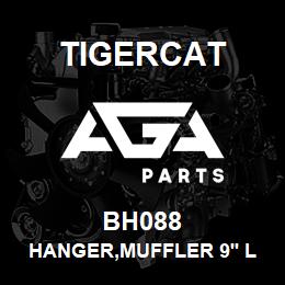 BH088 Tigercat HANGER,MUFFLER 9'' LONG | AGA Parts