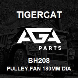 BH208 Tigercat PULLEY,FAN 180MM DIA | AGA Parts