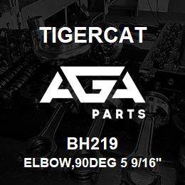 BH219 Tigercat ELBOW,90DEG 5 9/16''OD X 0.258''WT LG RA | AGA Parts