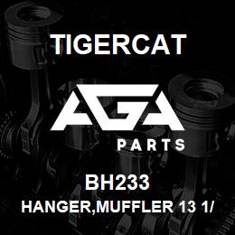 BH233 Tigercat HANGER,MUFFLER 13 1/4'' LONG | AGA Parts