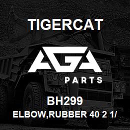 BH299 Tigercat ELBOW,RUBBER 40 2 1/4'' ID | AGA Parts