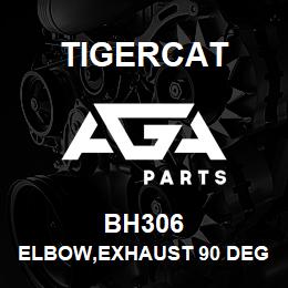 BH306 Tigercat ELBOW,EXHAUST 90 DEG. 4ID-4OD | AGA Parts