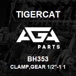 BH353 Tigercat CLAMP,GEAR 1/2''-1 1/4'' | AGA Parts