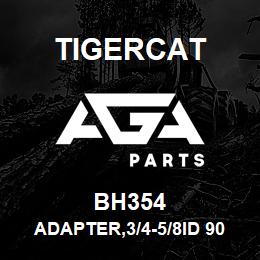 BH354 Tigercat ADAPTER,3/4-5/8ID 90 DEG. ELBOW RUBBER | AGA Parts