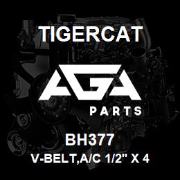 BH377 Tigercat V-BELT,A/C 1/2'' X 46''LG | AGA Parts