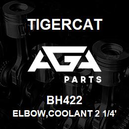 BH422 Tigercat ELBOW,COOLANT 2 1/4'' TO 2''ID | AGA Parts