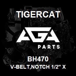 BH470 Tigercat V-BELT,NOTCH 1/2'' X 44'' O.C | AGA Parts