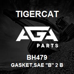 BH479 Tigercat GASKET,SAE ''B'' 2 BOLT USE *BH602* | AGA Parts