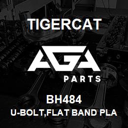 BH484 Tigercat U-BOLT,FLAT BAND PLATED | AGA Parts