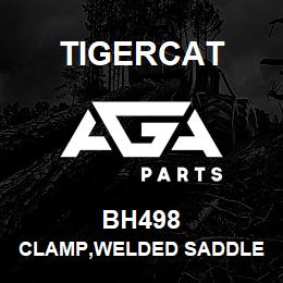 BH498 Tigercat CLAMP,WELDED SADDLE 4.5''ID | AGA Parts