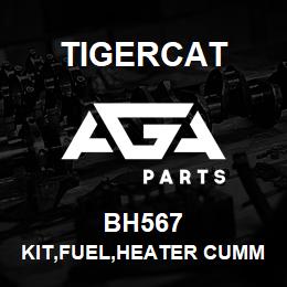 BH567 Tigercat KIT,FUEL,HEATER CUMMINS QSB TIER 3 | AGA Parts