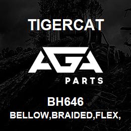 BH646 Tigercat BELLOW,BRAIDED,FLEX,3.5'' FLARE - 4'' BE | AGA Parts