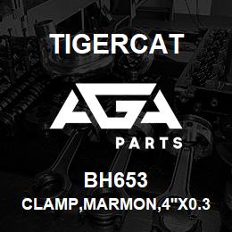 BH653 Tigercat CLAMP,MARMON,4''X0.379'' WIDE,SS | AGA Parts