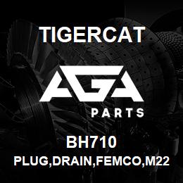 BH710 Tigercat PLUG,DRAIN,FEMCO,M22X1.5 | AGA Parts