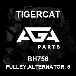 BH756 Tigercat PULLEY,ALTERNATOR, 65MM OD | AGA Parts