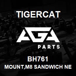 BH761 Tigercat MOUNT,M8 SANDWICH NEOPRENE | AGA Parts