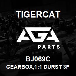 BJ069C Tigercat GEARBOX,1:1 DURST 3PD06 PUMP DRIVE | AGA Parts