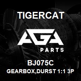 BJ075C Tigercat GEARBOX,DURST 1:1 3PD06 PUMP DRIVE | AGA Parts