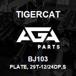 BJ103 Tigercat PLATE, 29T-12/24DP,SAE,3-11.5'' DRIVE | AGA Parts