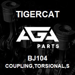 BJ104 Tigercat COUPLING,TORSIONAL,SPRING SAE,1 M726E | AGA Parts