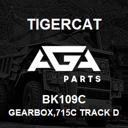 BK109C Tigercat GEARBOX,715C TRACK DRIVE W/BRAKE 62.4:1 | AGA Parts