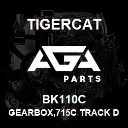 BK110C Tigercat GEARBOX,715C TRACK DRIVE W/BRAKE,REBUILT | AGA Parts