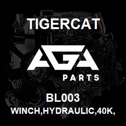 BL003 Tigercat WINCH,HYDRAULIC,40K,PISTON MOTOR | AGA Parts