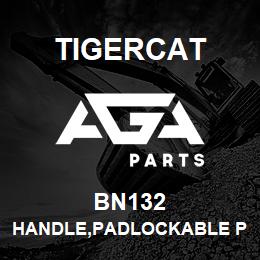 BN132 Tigercat HANDLE,PADLOCKABLE PADDLE SLAM LATCH | AGA Parts