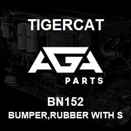 BN152 Tigercat BUMPER,RUBBER WITH STEEL WASHER INSERT | AGA Parts