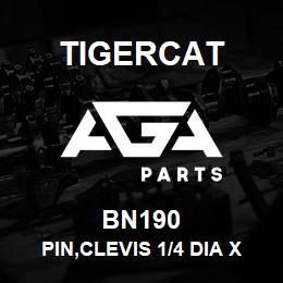 BN190 Tigercat PIN,CLEVIS 1/4 DIA X 1 3/4 | AGA Parts