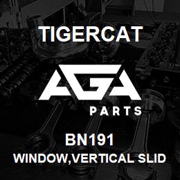 BN191 Tigercat WINDOW,VERTICAL SLIDE RH DOOR | AGA Parts