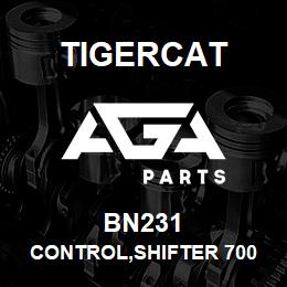 BN231 Tigercat CONTROL,SHIFTER 700 | AGA Parts