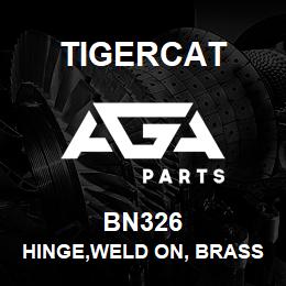 BN326 Tigercat HINGE,WELD ON, BRASS PIN,*KANBAN PART*>> | AGA Parts