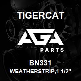 BN331 Tigercat WEATHERSTRIP,1 1/2''X 1 1/4'' | AGA Parts