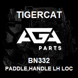 BN332 Tigercat PADDLE,HANDLE LH LOCKING W/KEYS | AGA Parts