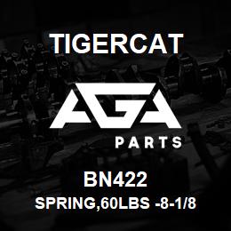 BN422 Tigercat SPRING,60LBS -8-1/8 STROKE GAS | AGA Parts