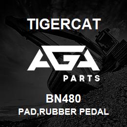 BN480 Tigercat PAD,RUBBER PEDAL | AGA Parts