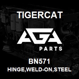 BN571 Tigercat HINGE,WELD-ON,STEEL PIN | AGA Parts