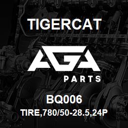 BQ006 Tigercat TIRE,780/50-28.5,24PR,FOREST KING TRS2 | AGA Parts