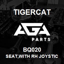 BQ020 Tigercat SEAT,WITH RH JOYSTICK CARRIER | AGA Parts