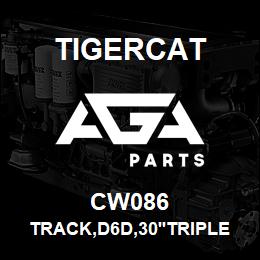 CW086 Tigercat TRACK,D6D,30''TRIPLE,47LINK | AGA Parts