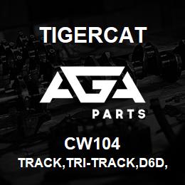 CW104 Tigercat TRACK,TRI-TRACK,D6D,28''SINGLE,47LINK,LH | AGA Parts