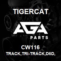 CW116 Tigercat TRACK,TRI-TRACK,D6D,28''SINGLE,47LINK,RH | AGA Parts