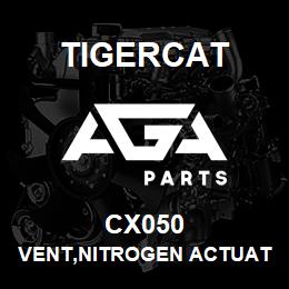 CX050 Tigercat VENT,NITROGEN ACTUATION CHECK | AGA Parts