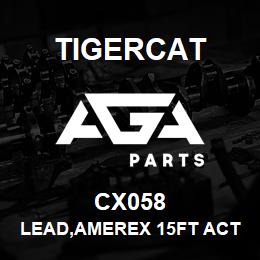 CX058 Tigercat LEAD,AMEREX 15FT ACTUATOR | AGA Parts