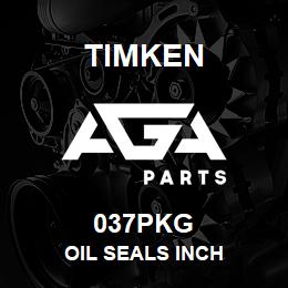 037PKG Timken OIL SEALS INCH | AGA Parts