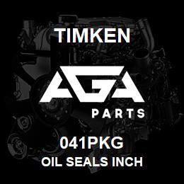 041PKG Timken OIL SEALS INCH | AGA Parts