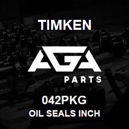 042PKG Timken OIL SEALS INCH | AGA Parts